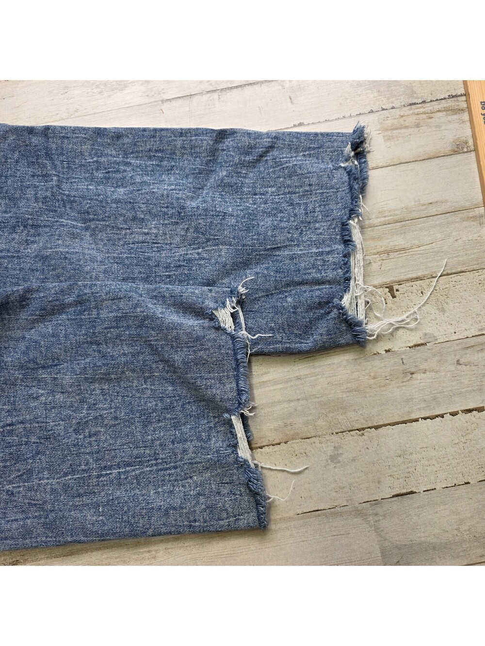 BKE Parker HIgh Rise Cropped Straight Raw Hem Dual Button Women's 30x28 - Picture 10 of 10